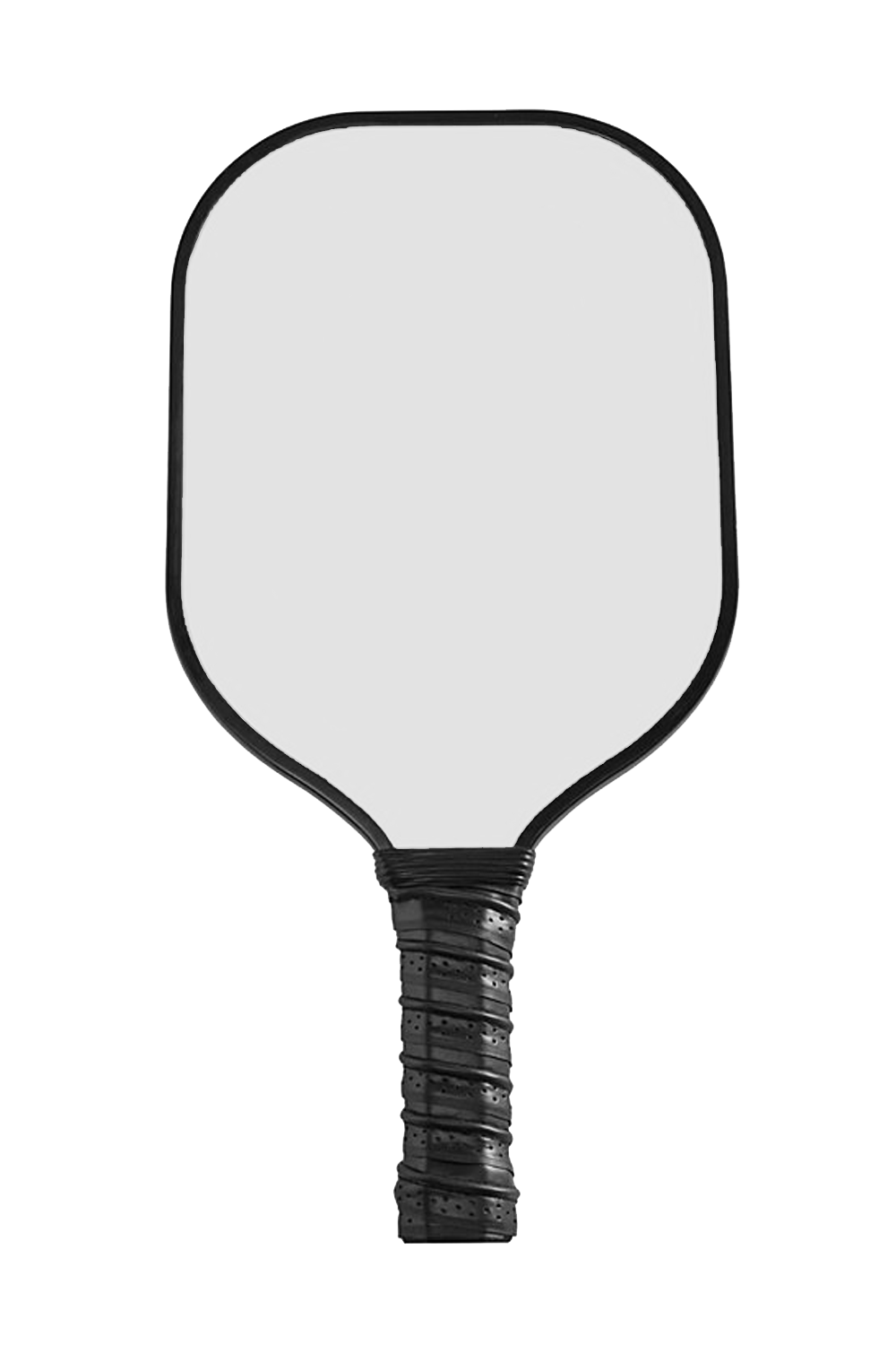 Pickleball Paddle - Black — blank product