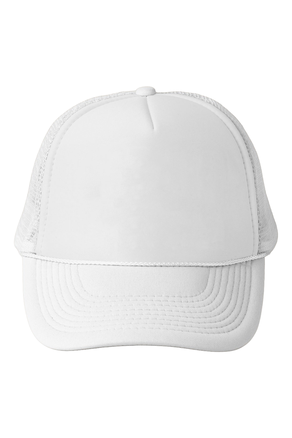 Trucker Hat - White — blank product