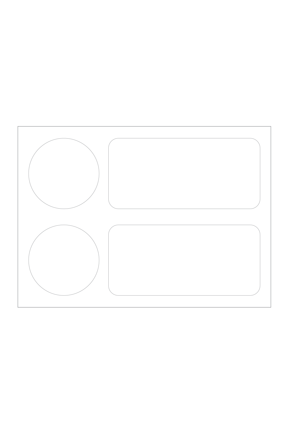 5x7 Matte Sticker Sheet — blank product