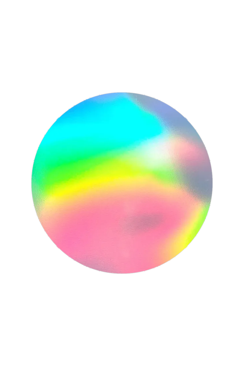Holographic Sticker Up to 36 sq. in. — blank product