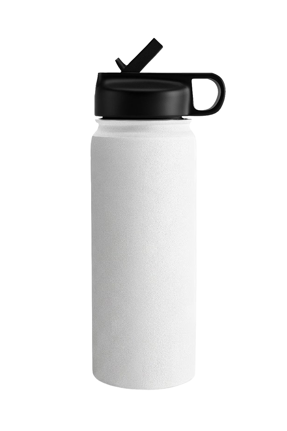 18oz Water Bottle - Straw Lid — blank product