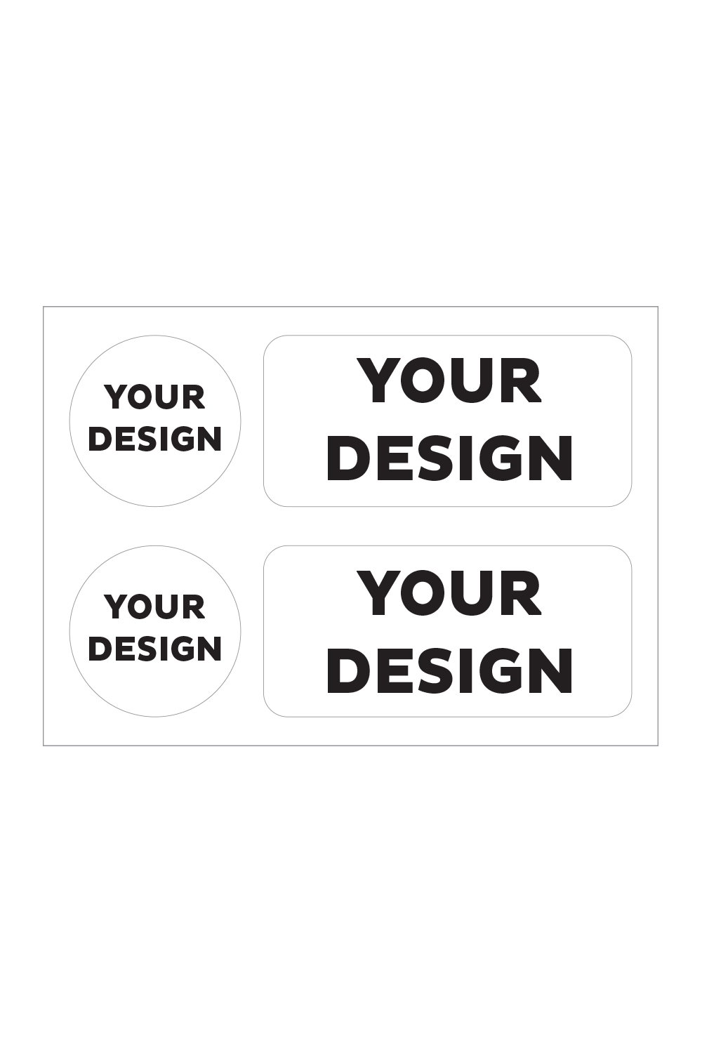 5x7 Matte Sticker Sheet