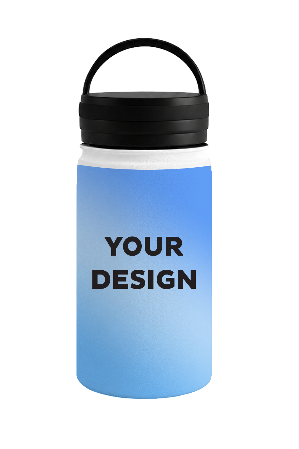 12oz Water Bottle - Handle Lid