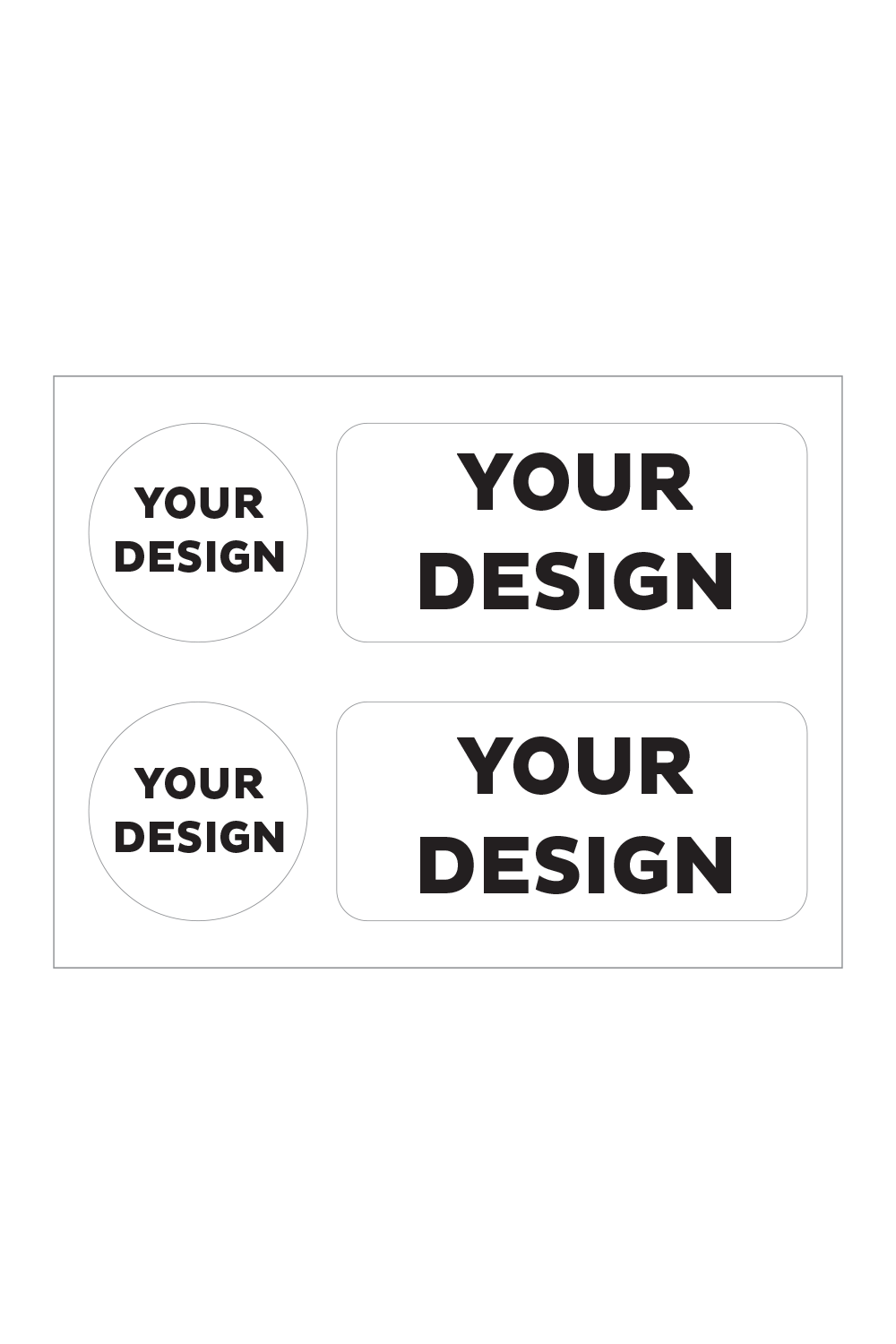 4x6 Matte Sticker Sheet