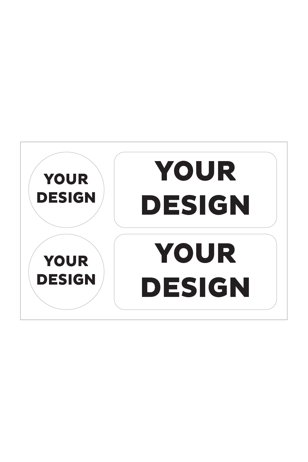 6x8 Matte Sticker Sheet